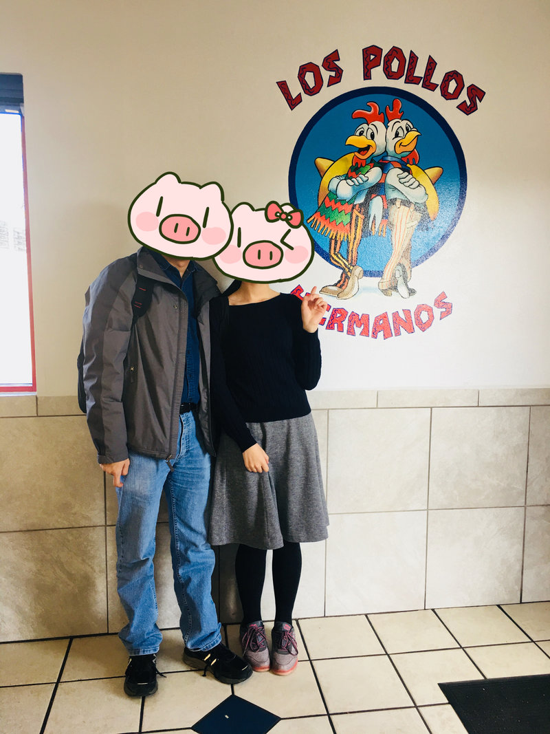 打卡炸鸡店!